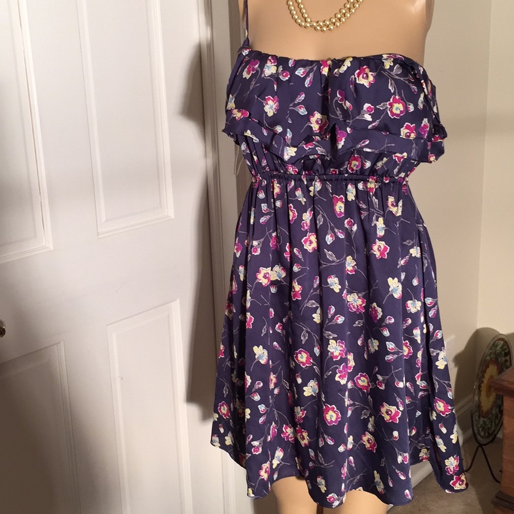 Satin dress that says spring is here!!
